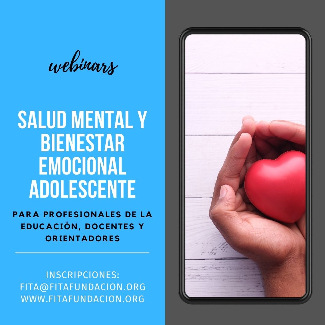 Col·legi Oficial de Pedagogia de Catalunya > agenda > Cicle de webinars "Salut Mental i Benestar Emocional Adolescent"